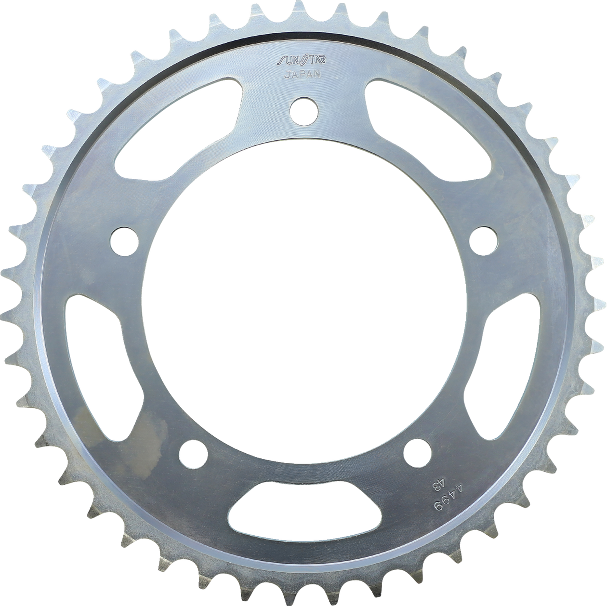 SUNSTAR SPROCKETS Steel Rear Sprocket - 43 Tooth - Suzuki/Triumph 2-449943