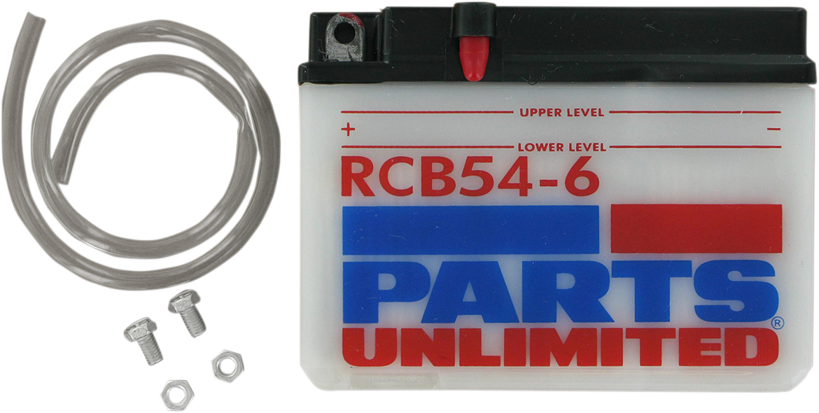 Parts Unlimited Conventional Battery 6n12a-2c(B54-6)