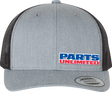 Parts Unlimited Hat - Gray/Black Np22s-H808