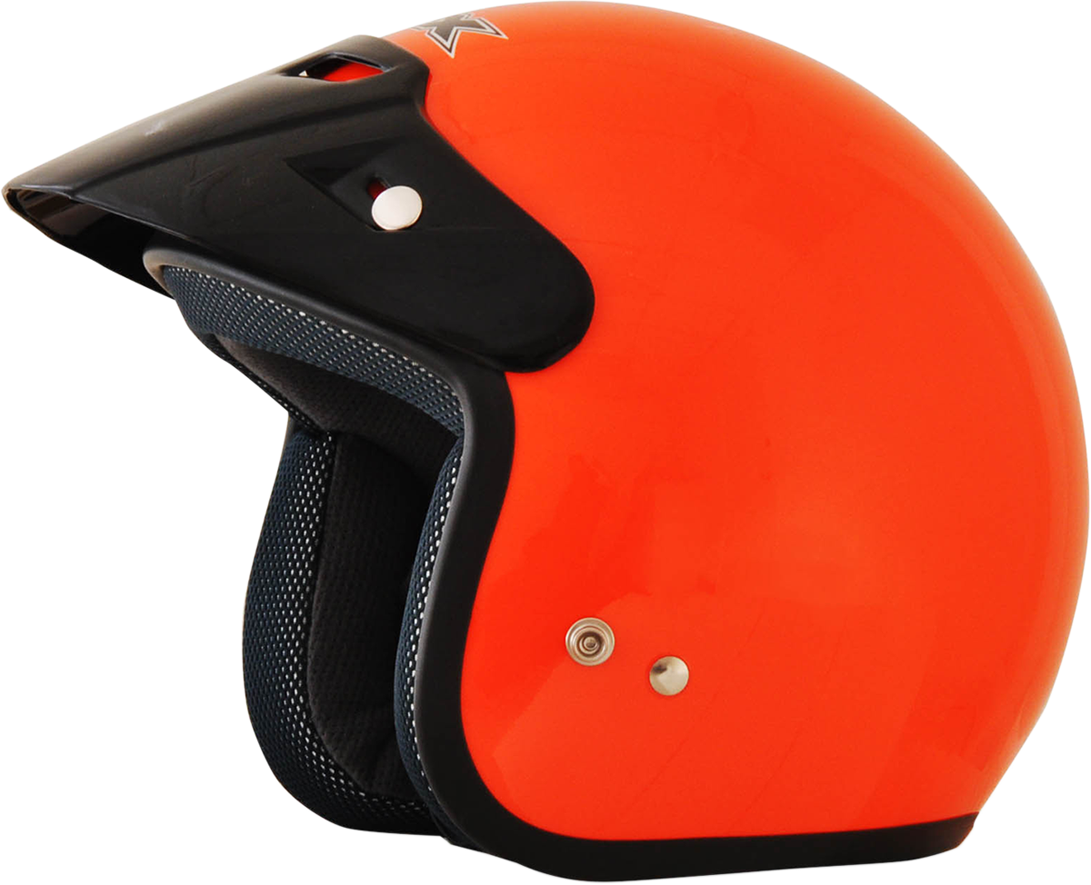 AFX FX-75Y Helmet - Safety Orange - Medium 0105-0033