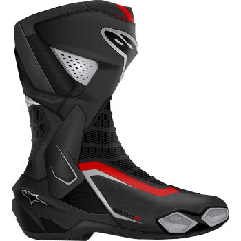 ALPINESTARS SMX-6 V3 Boots - Black/Silver/Red - US 9.5/EU 44  2223025-199-44