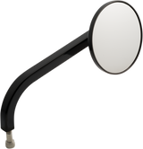 JOKER MACHINE Mirror - No. 7 Standard - Side View - Round - Black - Right 03-050-1R