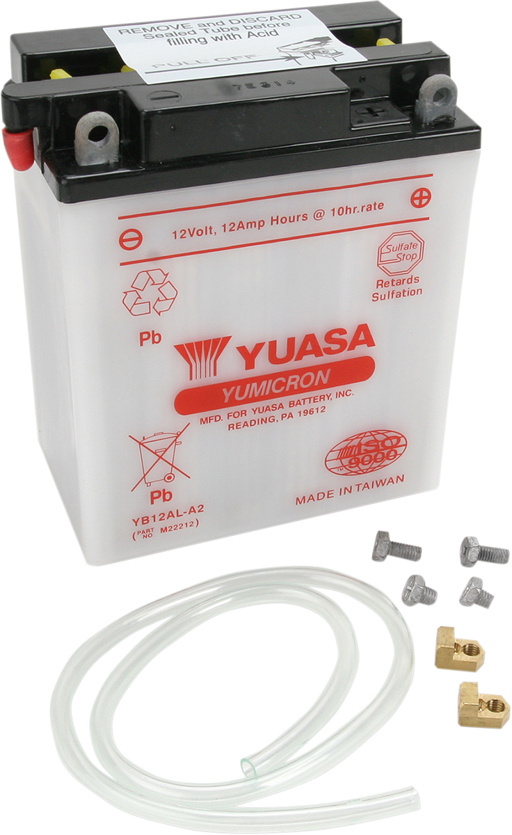 YUASA Battery - YB12AL-A2 YUAM22212