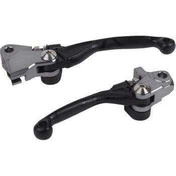 POLISPORT Pivot Unbreakable Lever Set - Black KX450 2024-2025 8487200062