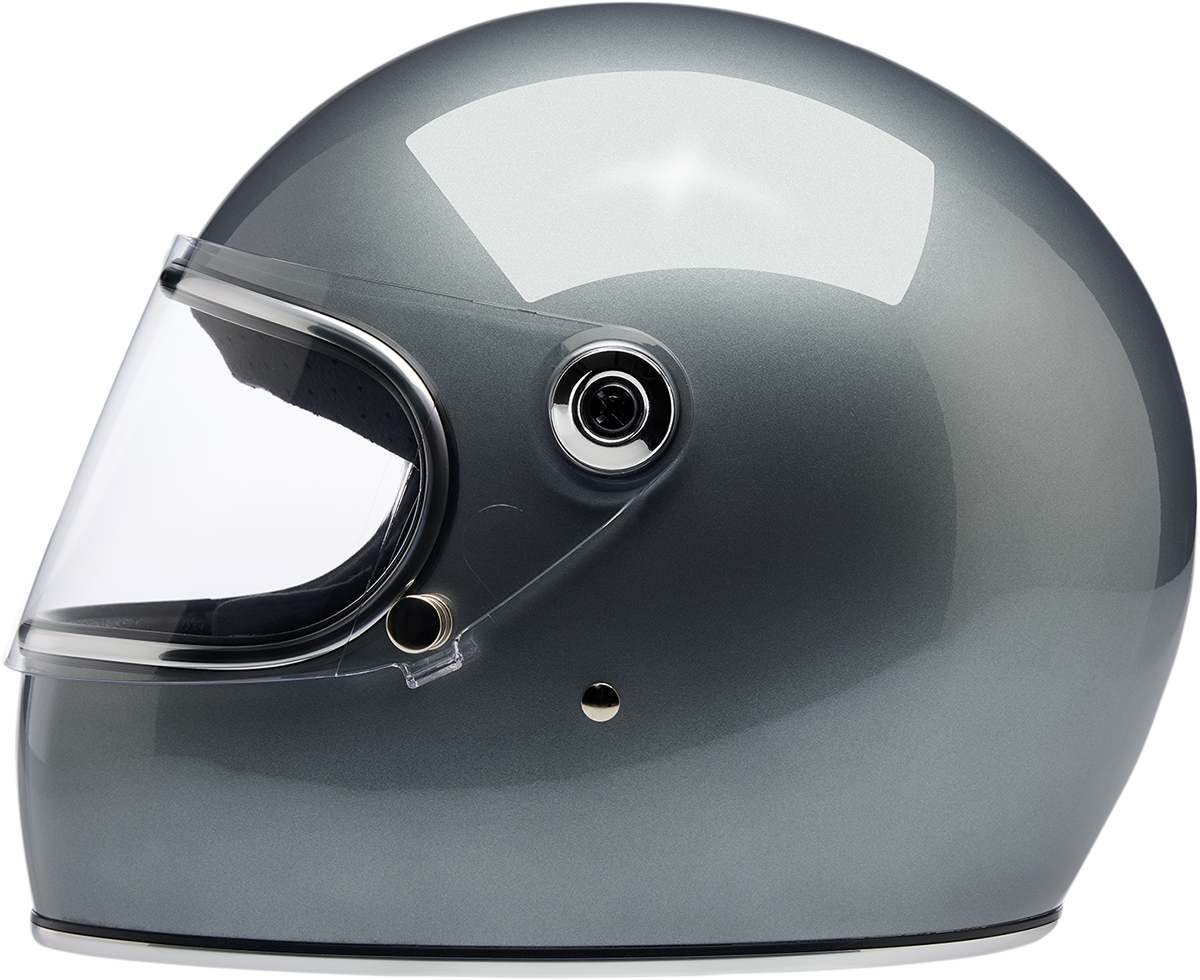 BILTWELL Gringo S Helmet - Metallic Sterling - XS 1003-340-101