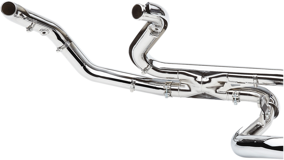 COBRA Pro Chamber Headpipes - Chrome USE17-18 AFTRMRKT MUFFLRS 6255