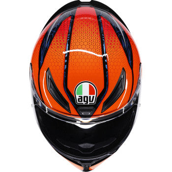 AGV Helmet K1 S Speedarmor Black/Orange/Blue Sm 2118394018-074-S