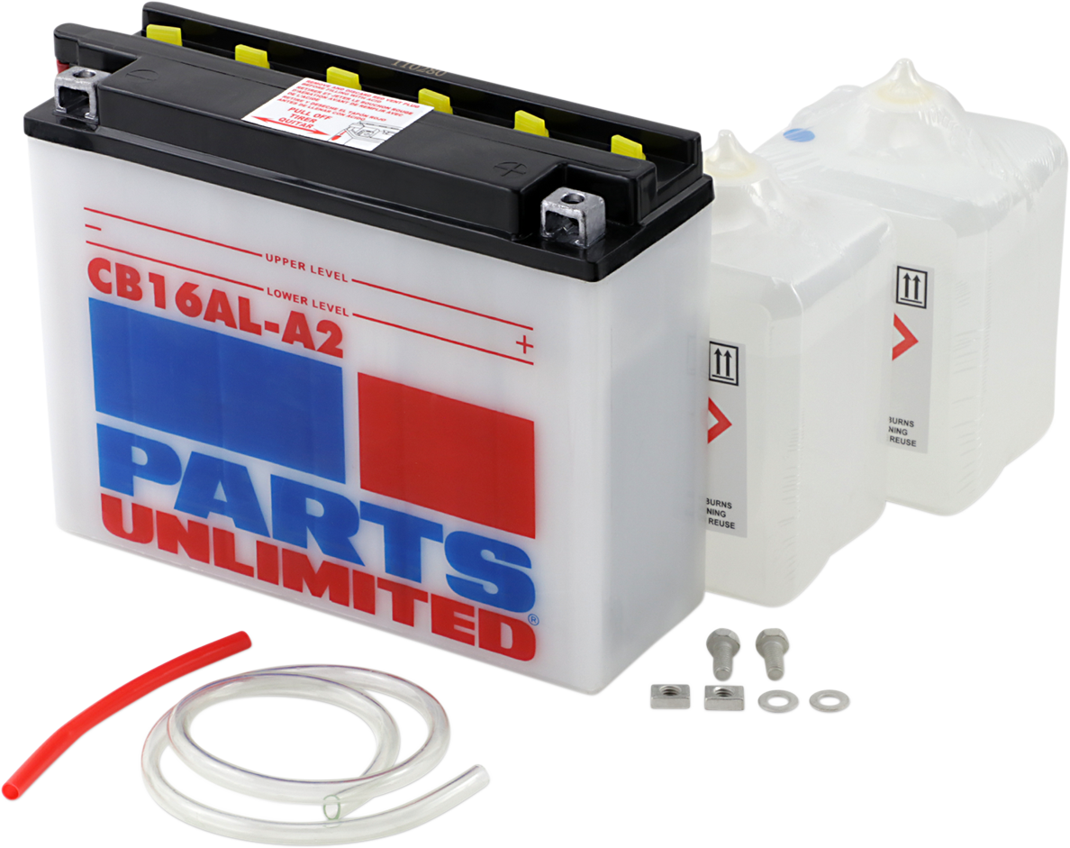 Parts Unlimited Battery - Yb16al-A2 Cb16al-A2-Fp