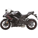 STOMPGRIP Traction Pad Tank Grips - Volcano - Black - Ninja 1000 SX 55-10-0178B