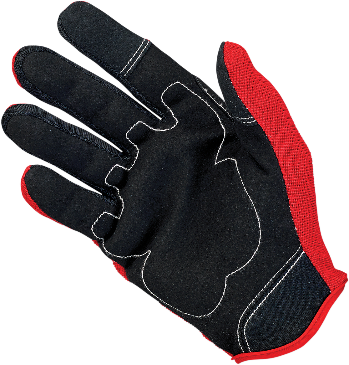 BILTWELL Moto Gloves - Red/Black/White - Small 1501-0804-002