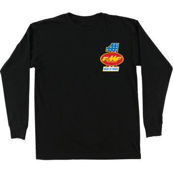 FMF America First Long-Sleeve T-Shirt - Black - XL HO25119901BLKXL