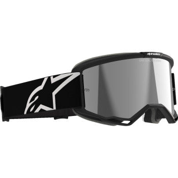 ALPINESTARS GOGGLES Vision 5 Goggle - Corp - Black - Silver Mirror 5101825-1456