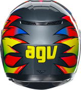 AGV K3 Helmet - Birdy 2.0 - Gray/Yellow/Red - 2XL 21183810040122X