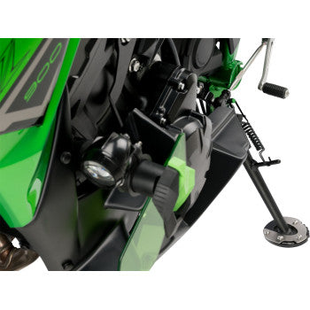 PUIG HI-TECH PARTS Kickstand Pad Extension - Kawasaki - Ninja/Versys/Z 20198N