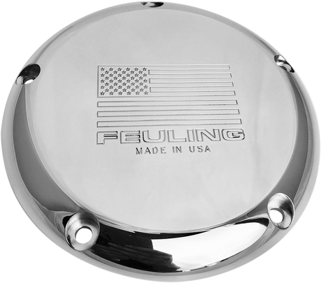 FEULING OIL PUMP CORP. American Derby Cover - Polished 9151