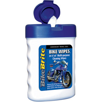 BIKE BRITE Bike Wipes Travel Pack MC-49000D
