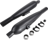 BRITISH CUSTOMS Sleeper Pro™ Mufflers - Black BC902-120-B