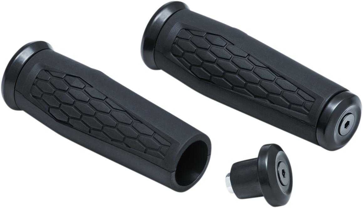 KURYAKYN Grips - Hex - 1" - Black 5927