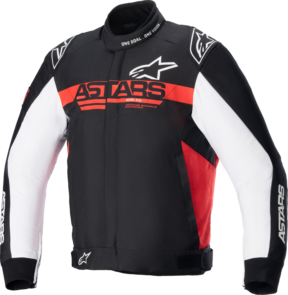 ALPINESTARS Monza Sport Jacket - Black/Red/White - Small 3306723-1342-S