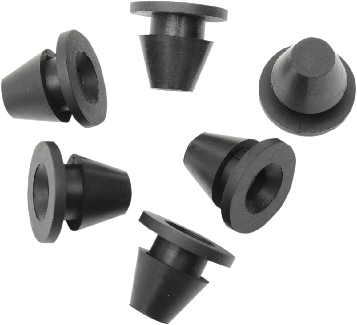 DRAG SPECIALTIES Side Cover Grommets - 6 piece/Pack E28-0041