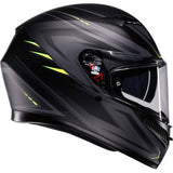 IN STOCK AGV Helmet K3 Syth Matte Black/Yellow Fluo Md 2118381004-026-M