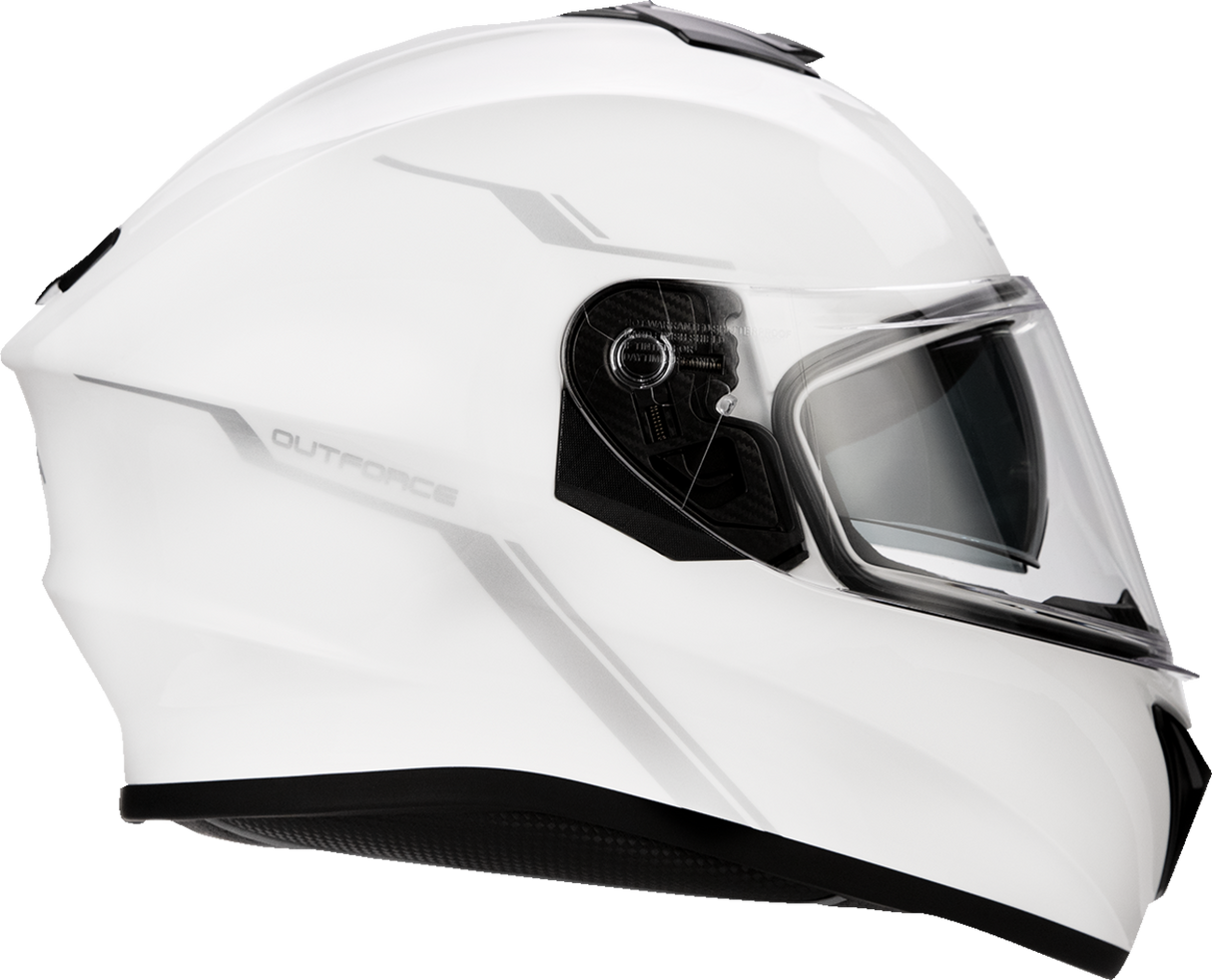 SENA OutForce Helmet - Glossy White - Medium OUTFORCE-GW00M