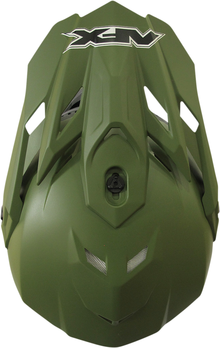 AFX FX-19R Helmet - Matte Olive - Medium 0110-7041