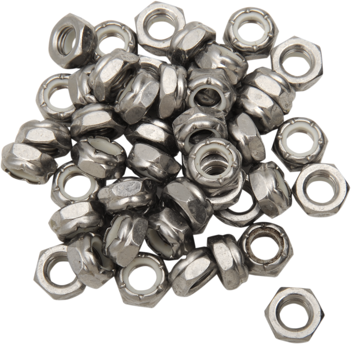 FAST-TRAC Locknuts - Stainless Steel - 48 Pack 143