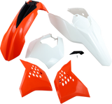 UFO Replacement Body Kit - OEM Orange/White/Black KTKIT520999W