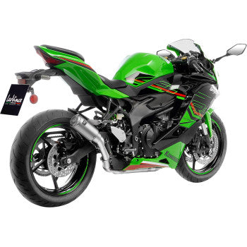 LEOVINCE LV Corsa S Slip-On Muffler - Titanium - Kawasaki ZX-4R/RR 2024 - 2025  1811-4844 15409STU