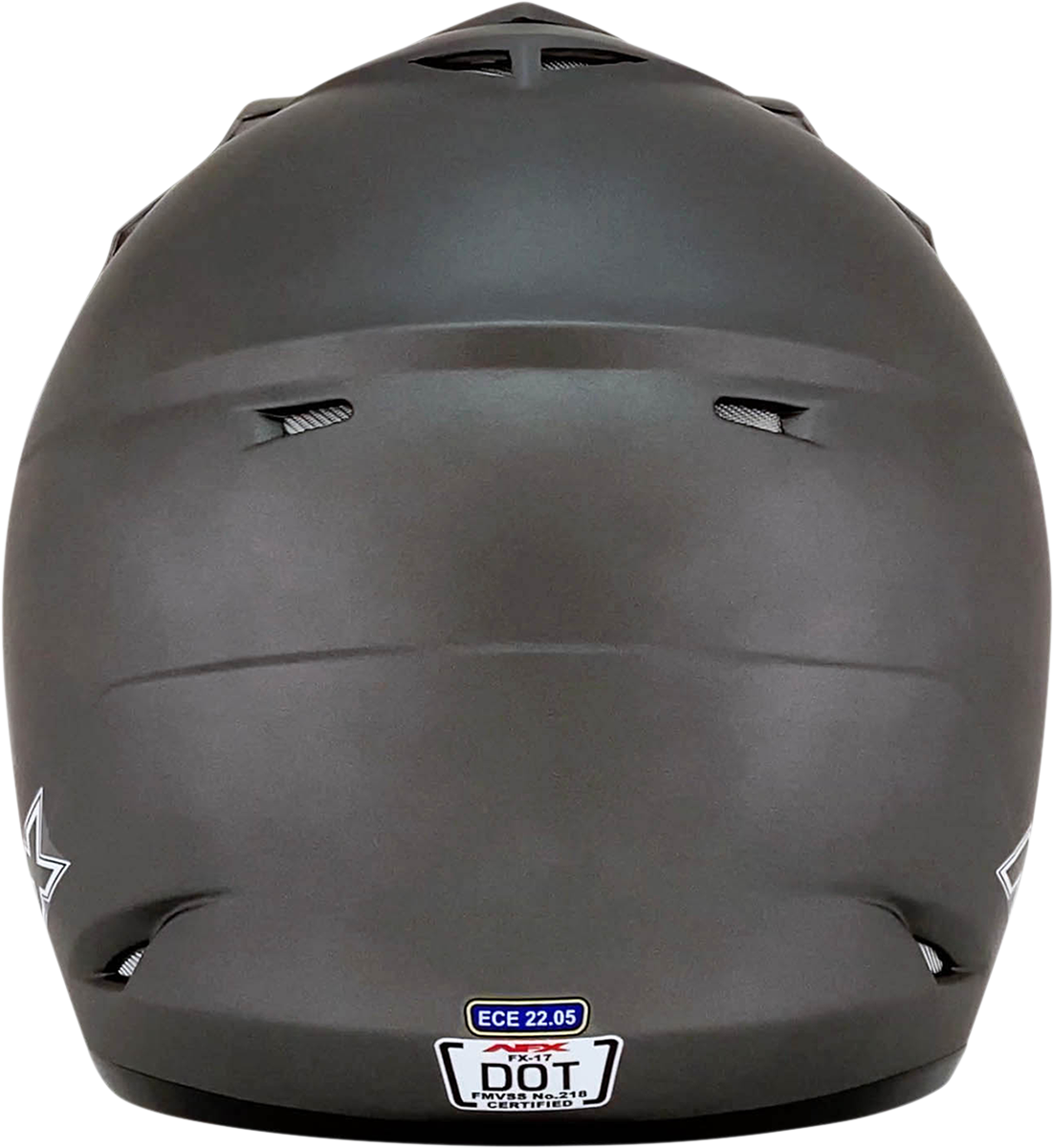 AFX FX-17 Helmet - Frost Gray - Large 0110-3434