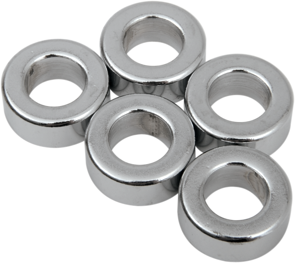 DRAG SPECIALTIES Spacer - Chrome - 5/16" x 5/8" x 1/4" MPB508