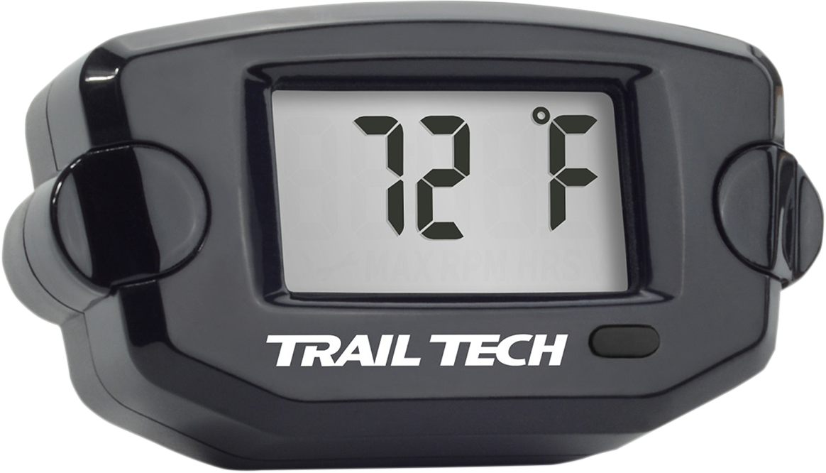 TRAIL TECH Universal Temperature Meter - Surface Mount - Black - 14 mm 742-ET3