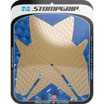 STOMPGRIP Traction Pad Tank Grips - Icon - Clear - YZF-R1 55-14-0099C