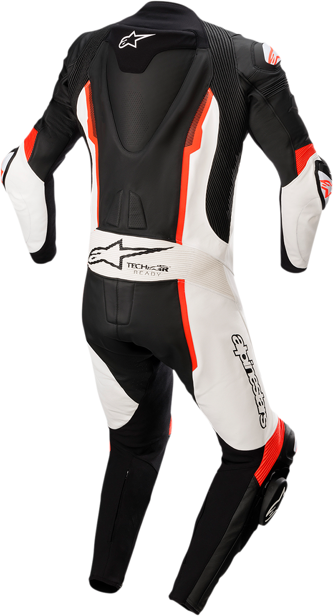 ALPINESTARS Missile v2 - 1-Piece Suit - Black/White/Red Fluorescent - US 44 / EU 54 3150122-1231-54