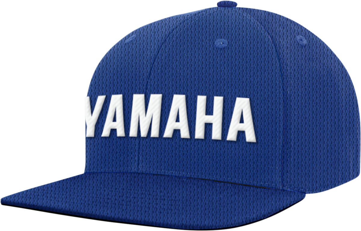 YAMAHA APPAREL Yamaha Flat Bill Hat - Blue NP21A-H2689