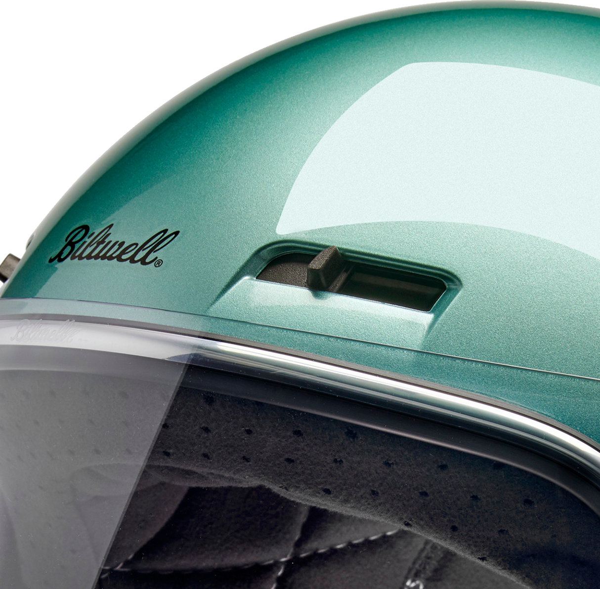 BILTWELL Gringo SV Helmet - Metallic Seafoam - Small 1006-313-502