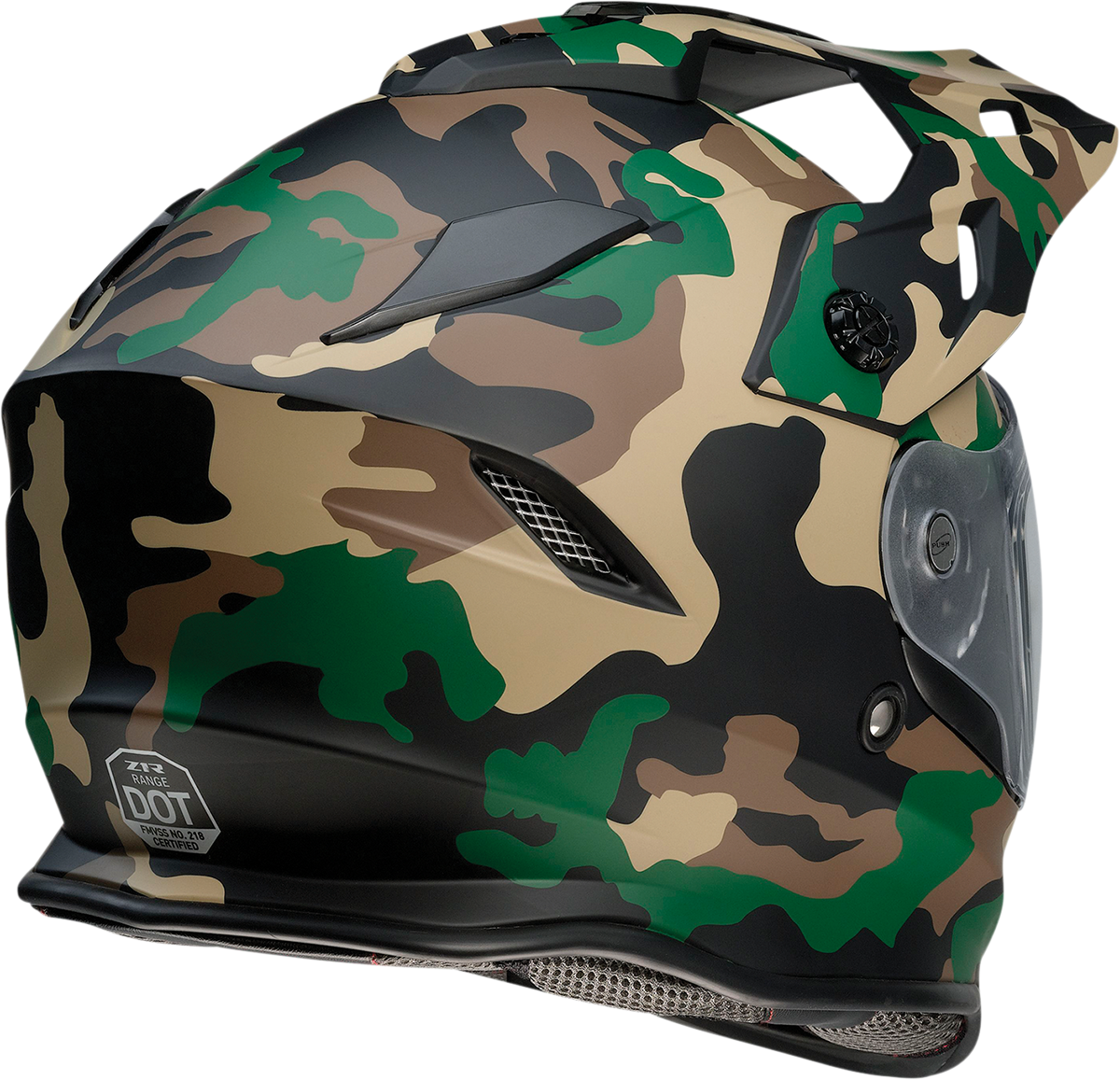 Z1R Range Helmet - Camo - Woodland - Large 0140-0084