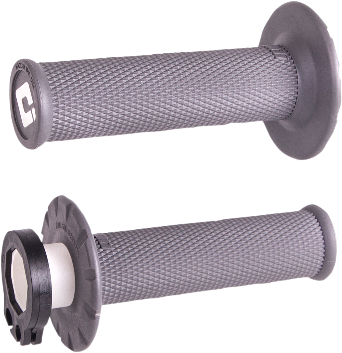 ODI Grips - Lock-On - No Waffle - Graphite H36NWH