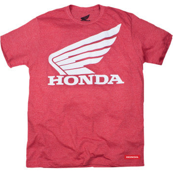 HONDA APPAREL Camiseta clásica Honda - Roja - Mediana NP21S-M1918-M 