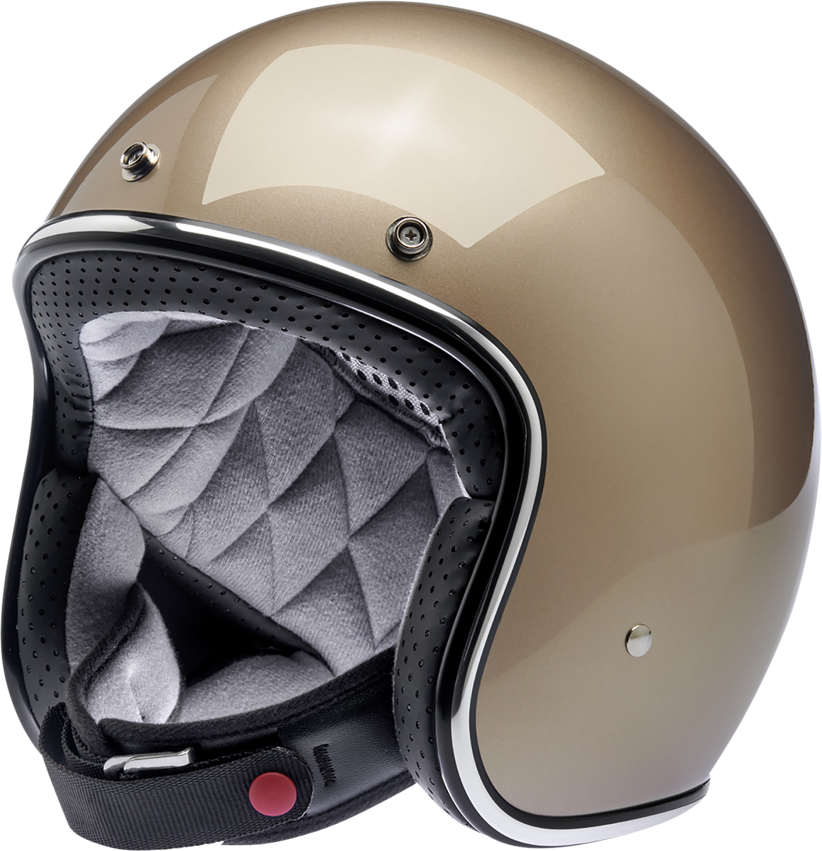 BILTWELL Bonanza Helmet - Metallic Champagne - Medium 1001-328-203