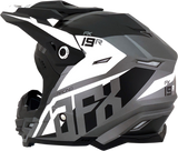 AFX FX-19R Helmet - Racing - Frost Gray - XL 0110-7076