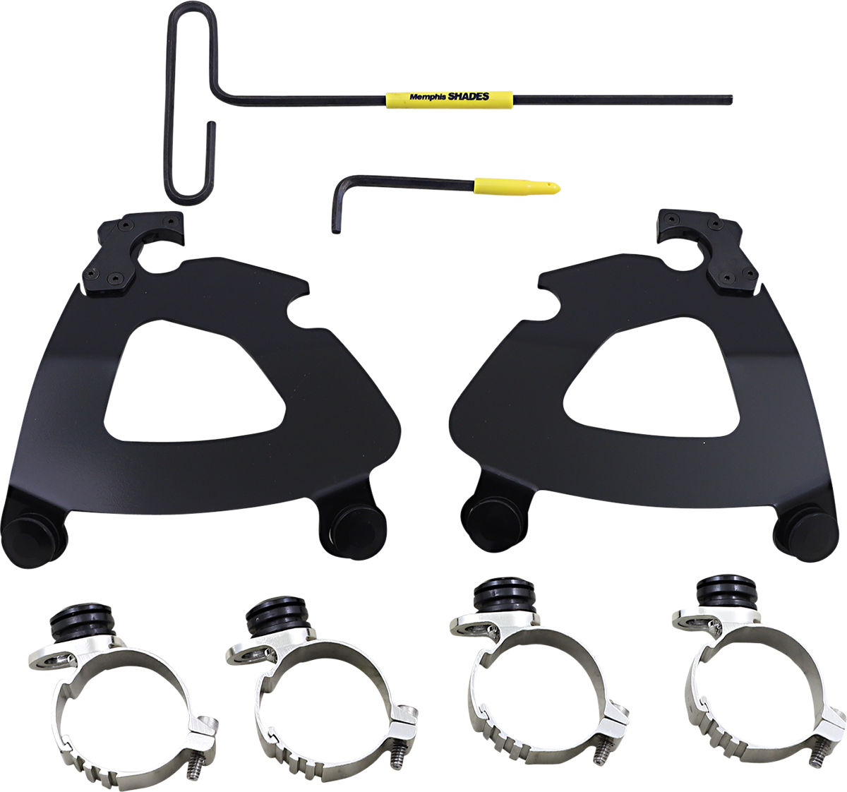 MEMPHIS SHADES Gauntlet Mounting Kit - Black - XL MEB2057