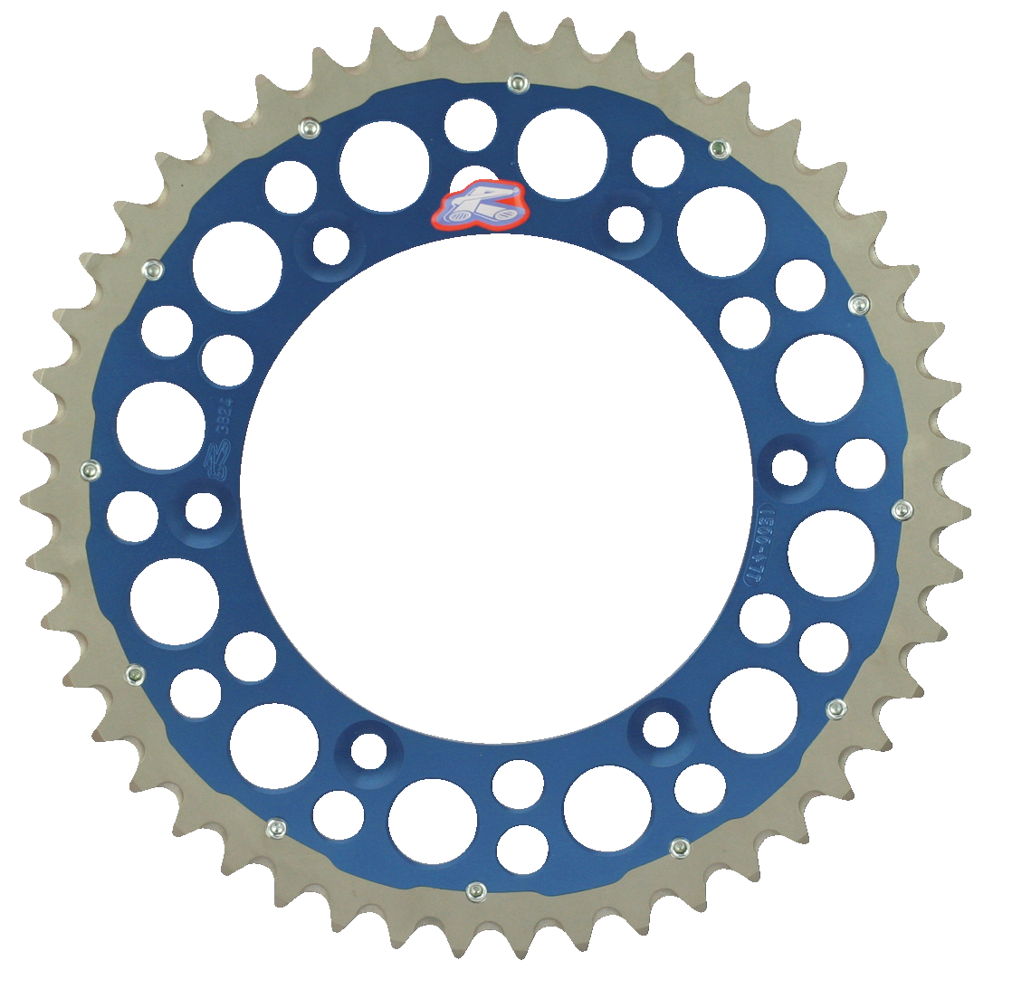 RENTHAL Twinring™ Rear Sprocket - 48 Tooth - Blue 2240-520-48GPBU