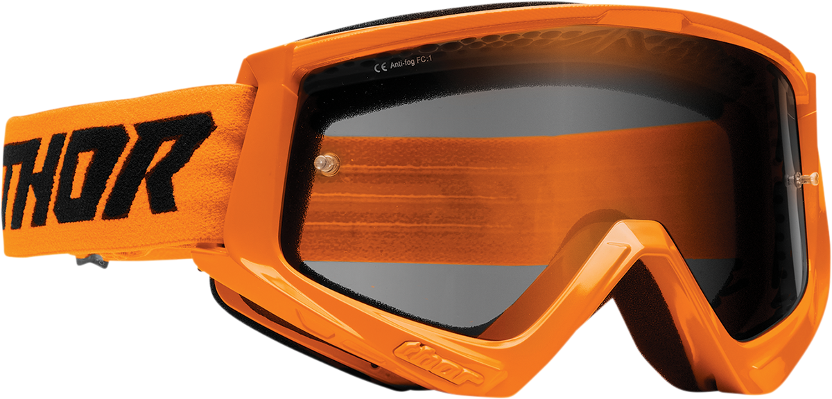 THOR Combat Sand Goggles - Racer - Flo Orange/Black 2601-2699