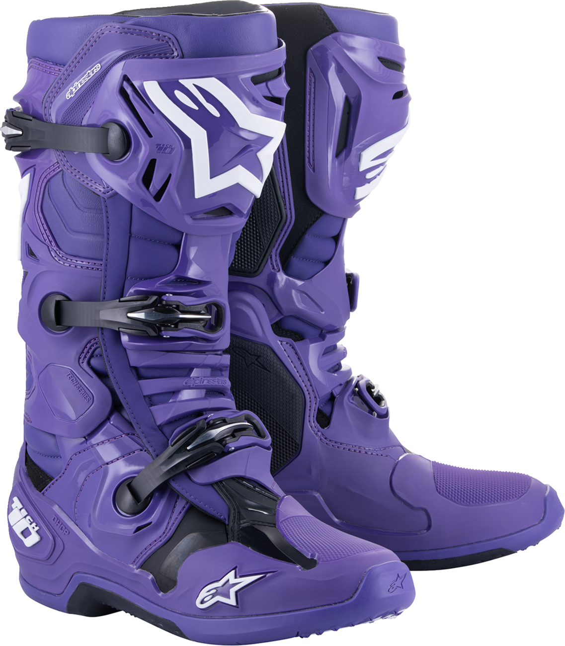 ALPINESTARS Tech 10 Boots - Purple/Black - US 11 2010020-394-11