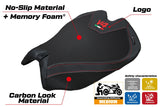 Tappezzeria Italia Ducati Panigale V4 2025 Seat Cover Comfort Black Logo V4