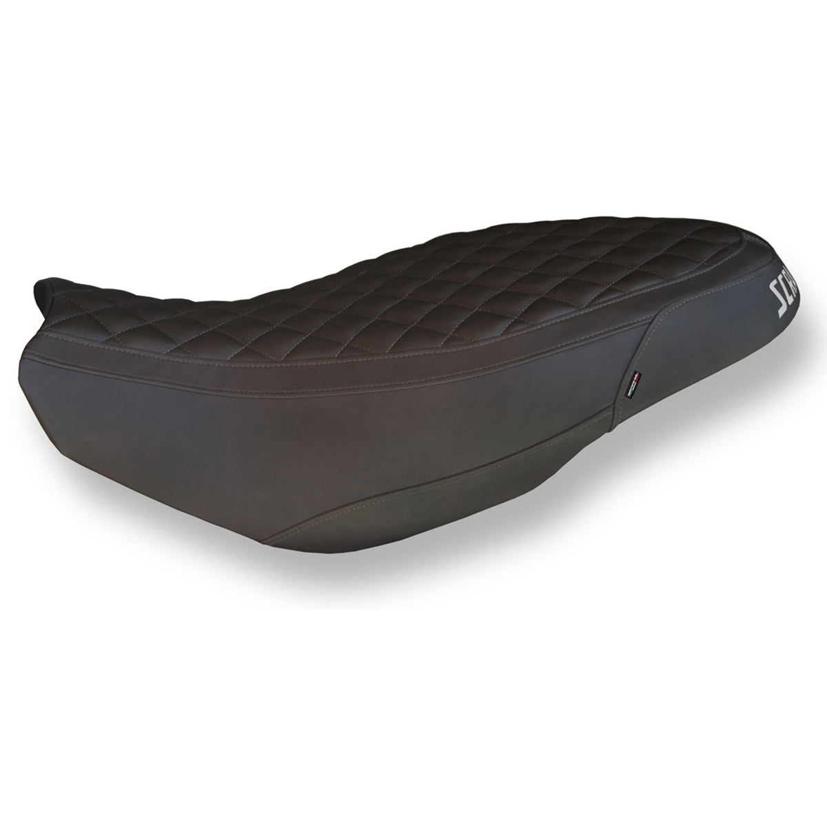 Tappezzeria Italia Ducati Scrambler 400 800 1100 2015-2024 Seat Cover in Vintage Dark Brown