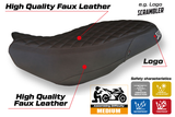 Tappezzeria Italia Ducati Scrambler 400 800 1100 2015-2024 Seat Cover in Vintage Dark Brown