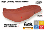 Tappezzeria Italia Ducati Scrambler 400 800 1100 2015-2024 Seat Cover in Vintage Brick